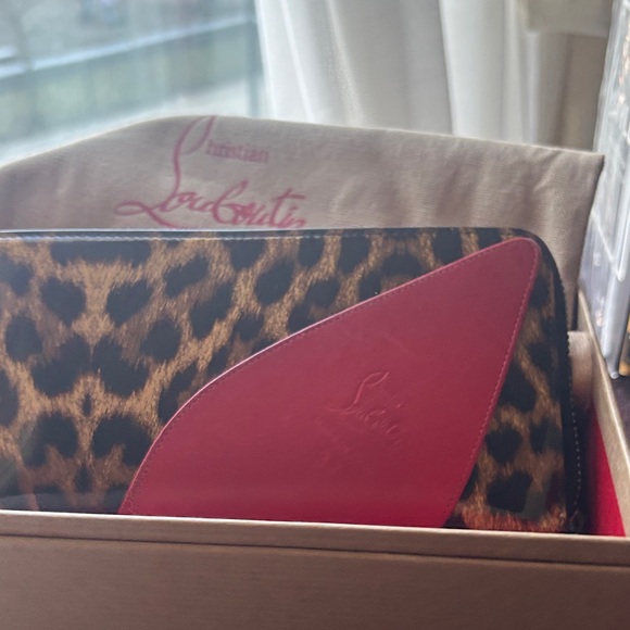 Christian Louboutin Handbags - Christian Louboutin long wallet leopard print